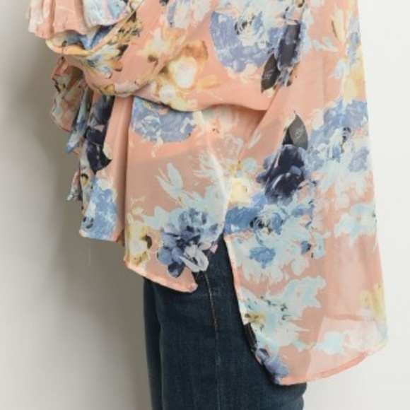 Love In | Floral Sheer Blouse {Just In!} Boho Chic - Picture 8 of 8